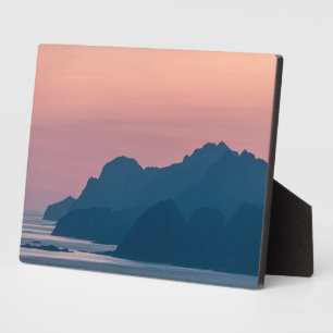 Norway Lofoten Landscape Plaque