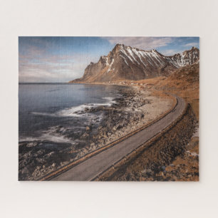 Norway Lofoten Road Jigsaw Puzzle