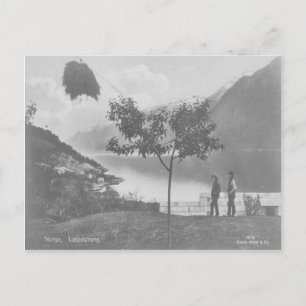 Norway Loipestreng Vintage Postcard