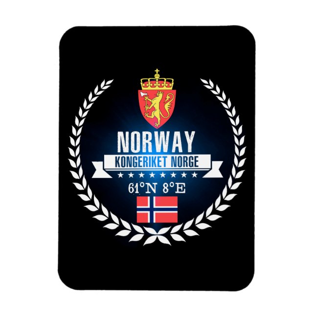 Norway Magnet (Vertical)