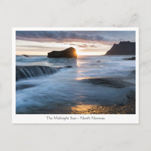 Norway Midnight Sun Postcard
