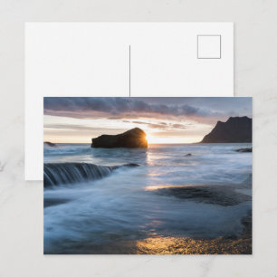 Norway Midnight Sun Postcard