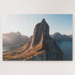 Norway Mountain Landscape Photo Jigsaw Puzzle