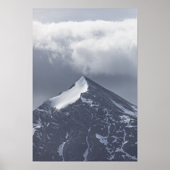 Norway Mountain Landscape Photo Poster (Front)