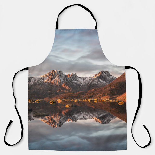 Norway Mountains Landscape Photo Apron (Front)