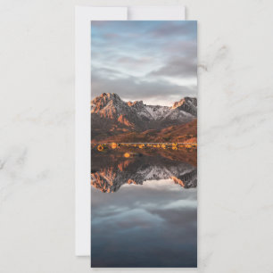 Norway Mountains Landscape Photo Card