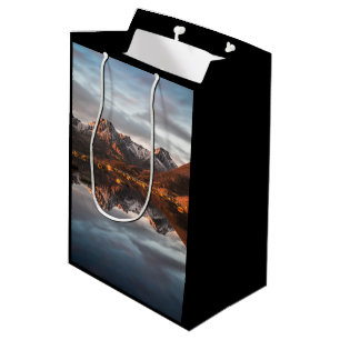 Norway Mountains Landscape Photo Medium Gift Bag