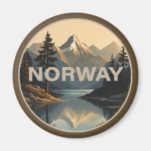 Norway Norge Scandinavia Europe Magnet