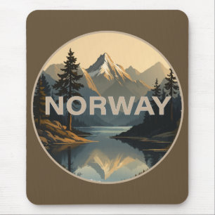 Norway Norge Scandinavia Europe Mouse Pad