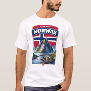 Norway Norge Scandinavia Europe T-Shirt