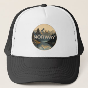 Norway Norge Scandinavia Europe Trucker Hat