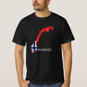 Norway - Norway Flag T-Shirt