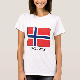 Norway (Norwegian) Flag T-Shirt