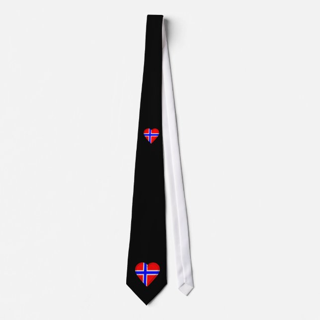 Norway Norwegian flag Tie (Front)