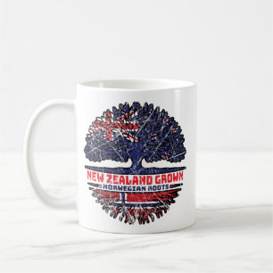 Norway Norwegian New Zealander New Zealand Tree Coffee Mug