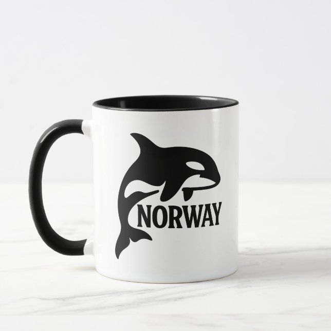 Norway Orca Mug (Left)
