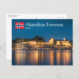 Norway Oslo Akershus Fortress Postcard