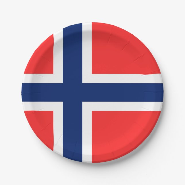 Norway Paper Plate (Front)