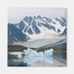 Norway, Receding Glacier and iceberg Magnet
