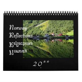 Norway Reflections Wall Calendar