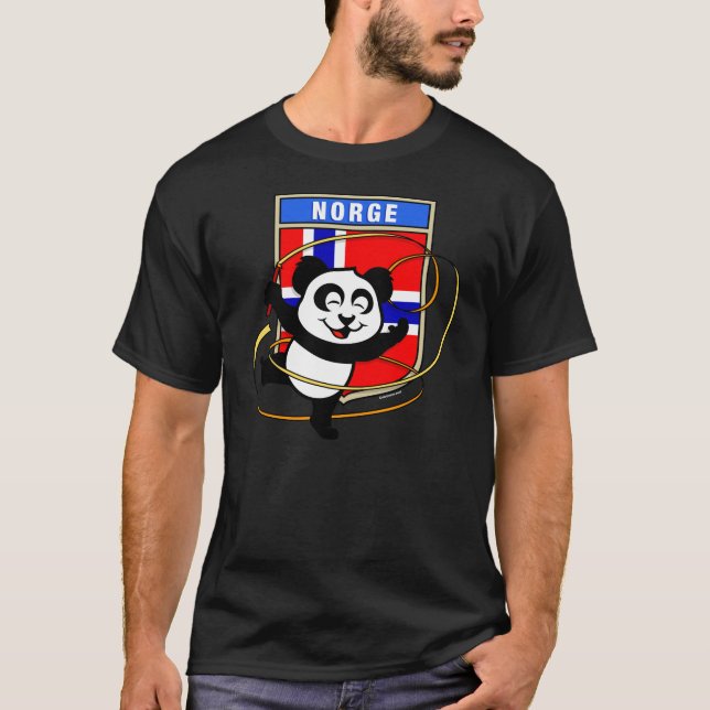Norway Rhythmic Gymnastics Panda Shirt (Front)