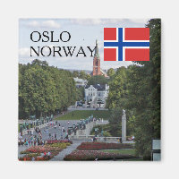 Norway Scandinavia Oslo Vigeland travel souvenir