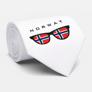 Norway Shades custom text & colour tie