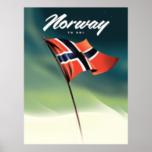 Norway Ski poster