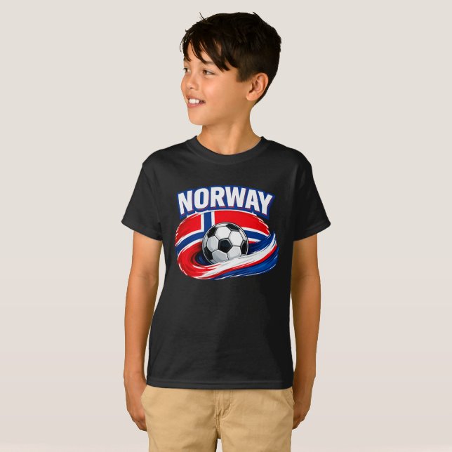 Norway Soccer Pride T-Shirt (Front Full)