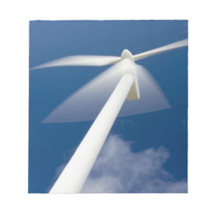 Norway, Sogn og Fjordane. Wind mill at Kråkenes. Notepad