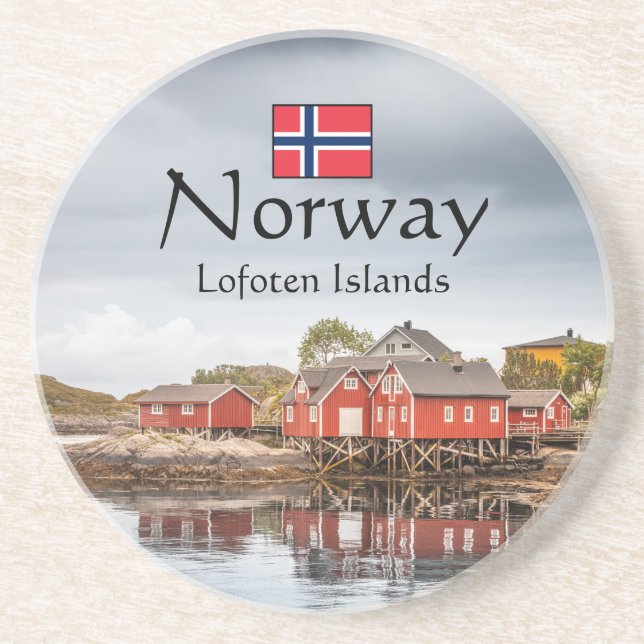 Norway Souvenir Coaster (Front)