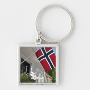 Norway, Stavanger. Historic downtown views. Key Ring