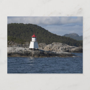 Norway, Stavanger. Views along Lysefjord. Postcard