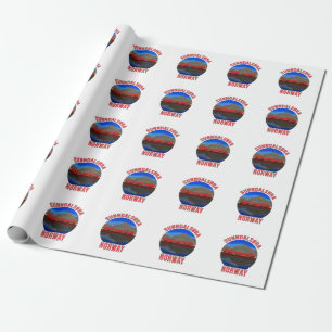Norway Sunndalsøra Travel Norwegian Wrapping Paper