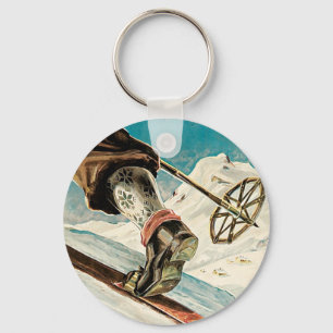 Norway ~ The Home of Skiing Key Ring