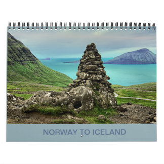 Norway to Iceland Calendar