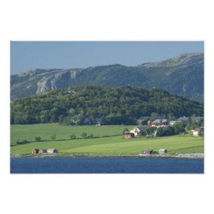 Norway, Trondheimsforden, Trondheim. Typical Photo Print