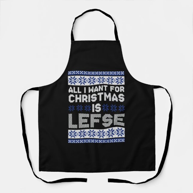 Norway Ugly Christmas Apron (Front)