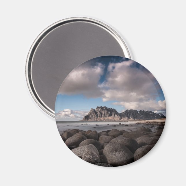 Norway Uttakleiv Lofoten Magnet (Front/Back)
