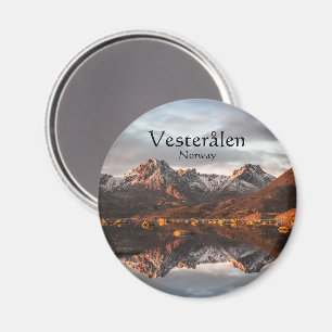 Norway Vesteralen Souvenir Magnet