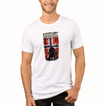 Norway Vikings – Viking Warrior Norway Flag 