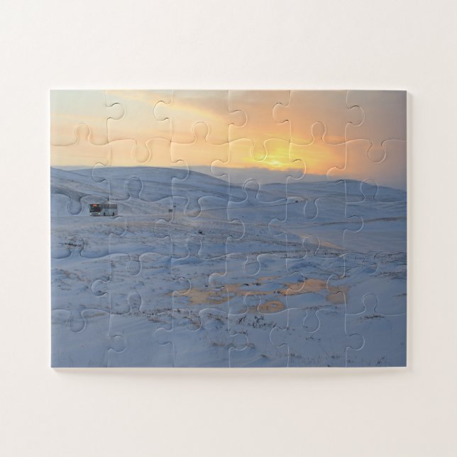 Norway winter 30-pc jigsaw puzzle (Horizontal)