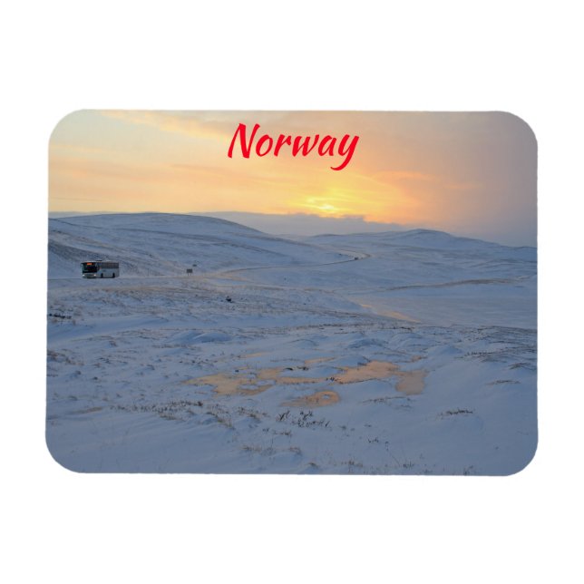 Norway winter magnet (Horizontal)