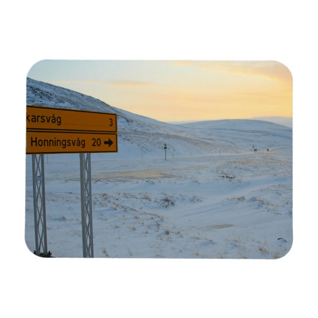 Norway winter magnet (Horizontal)