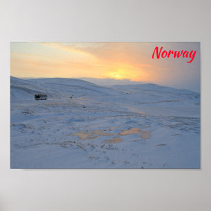 Norway winter poster
