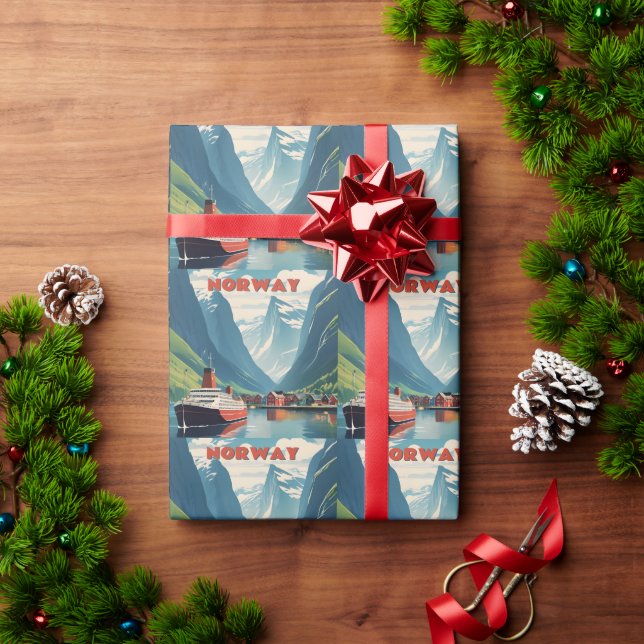 Norway Wrapping Paper (Holiday Gift)