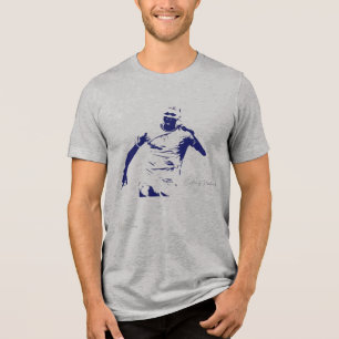 Norweg Scandinavian Football Graphic Gift Tri-Blend Shirt
