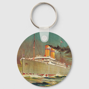 Norwegian American Line Key Ring