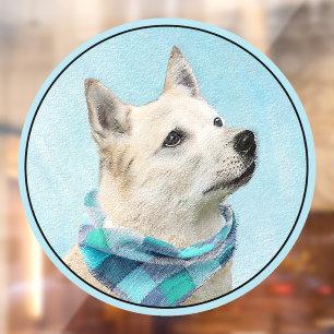 Norwegian Buhund Painting - Cute Original Dog Art