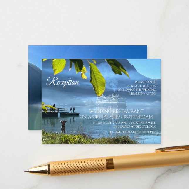 Norwegian Celebrations Enclosure Card (Front/Back In Situ)